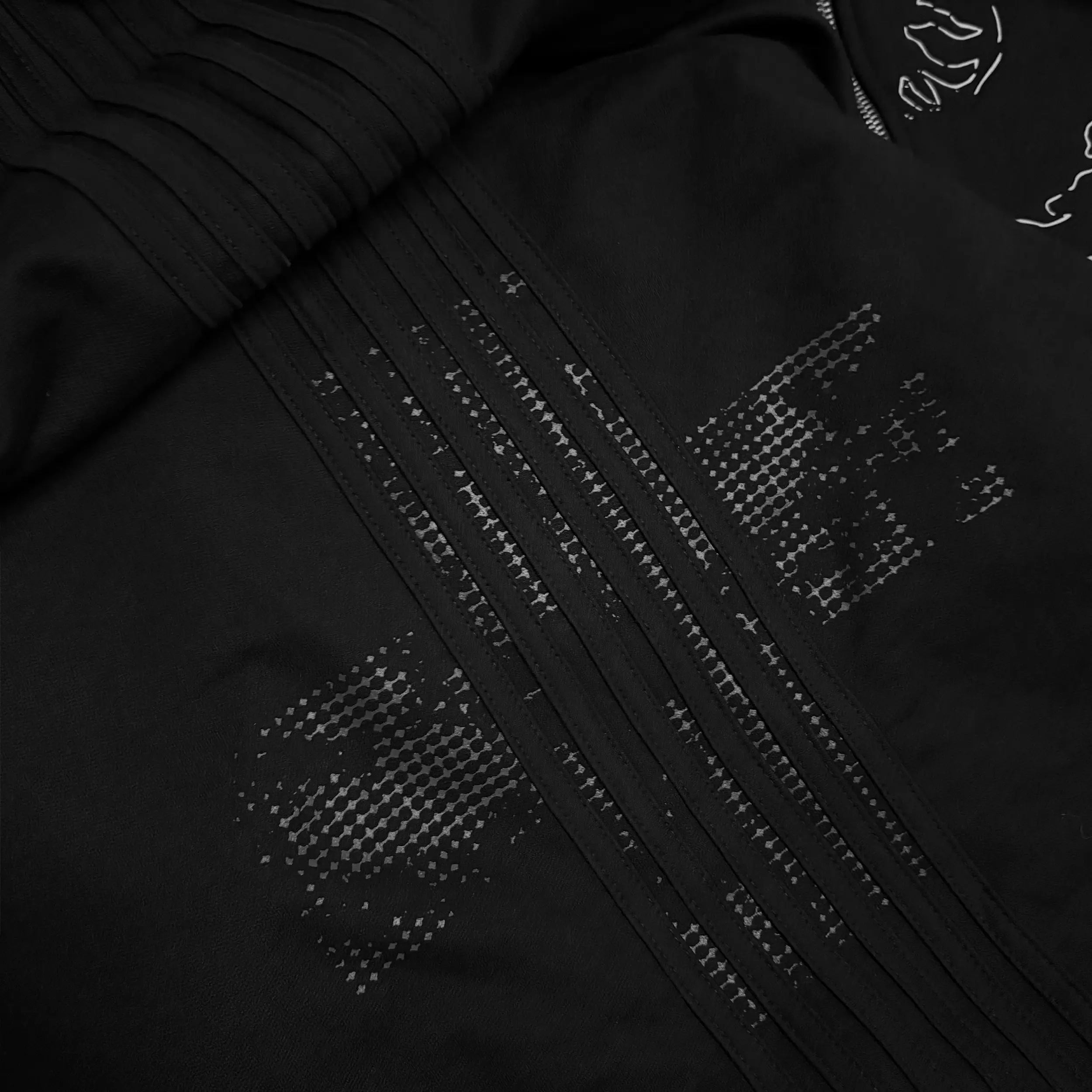 Zip-Hoodie "Dragão" Preto