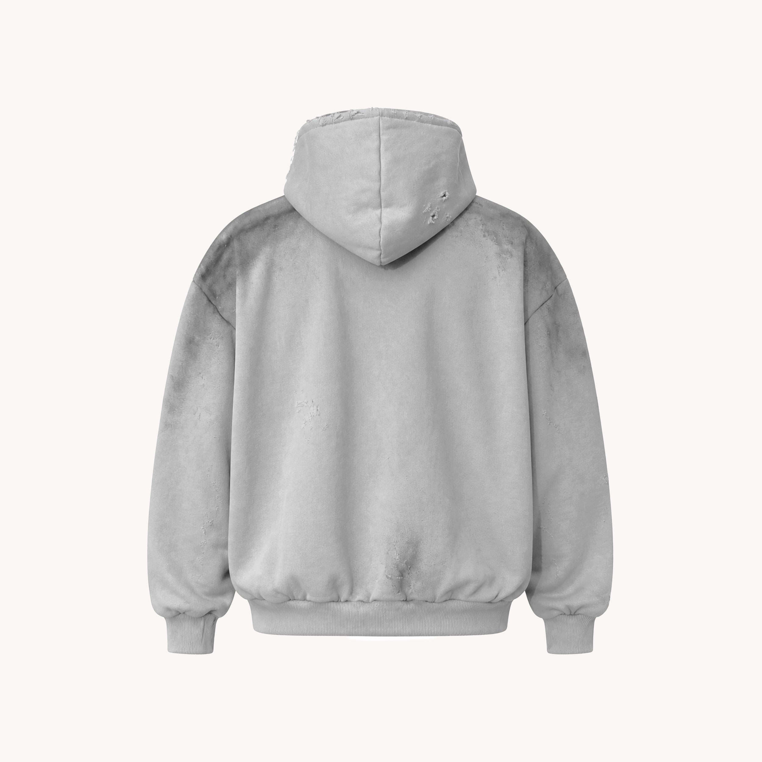 Hoodie "Trashed" Smoke