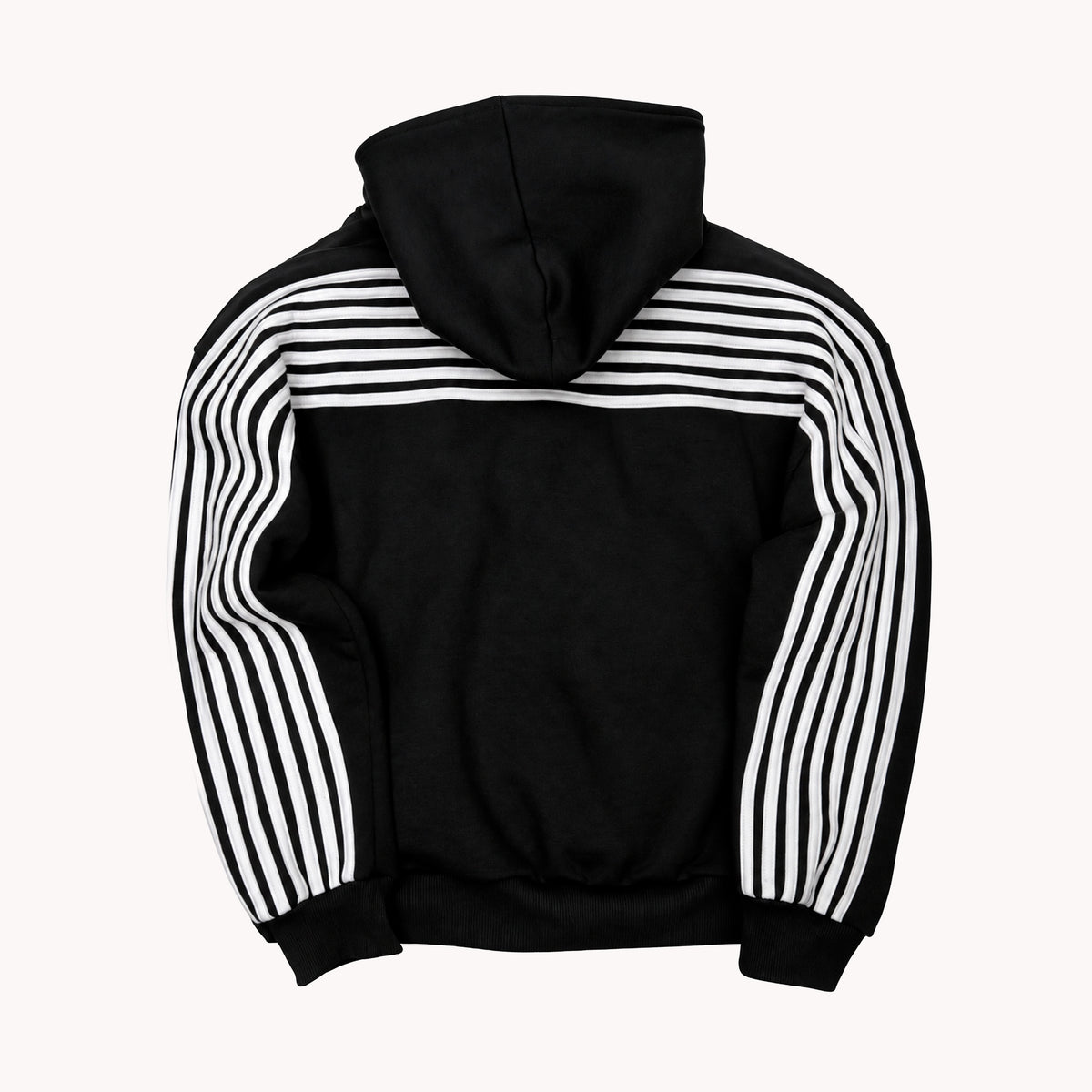 Zip-Hoodie "Seventh" Preto