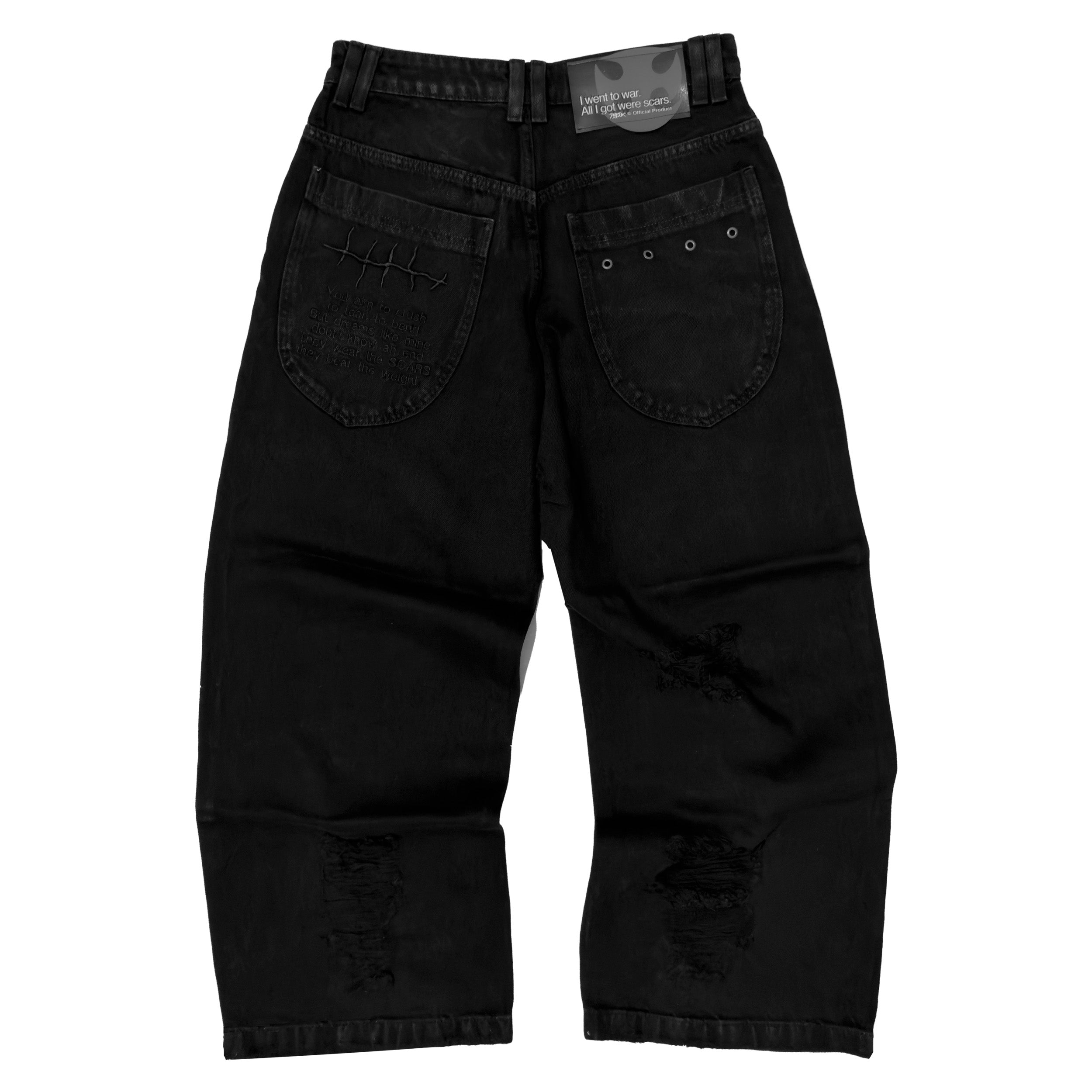 Calça "Scars" v2 Blackout