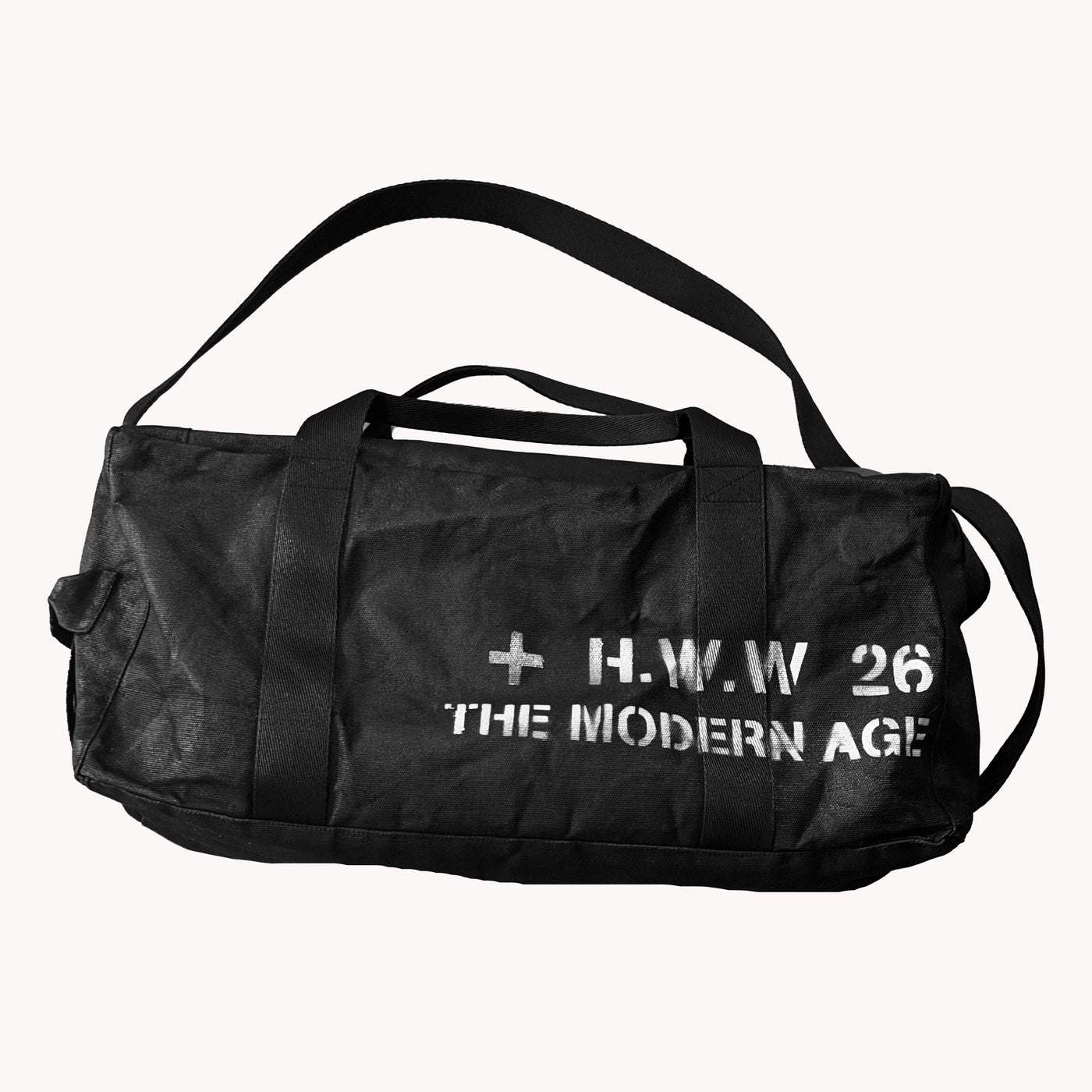Duffle Bag "H.W.W." Preta
