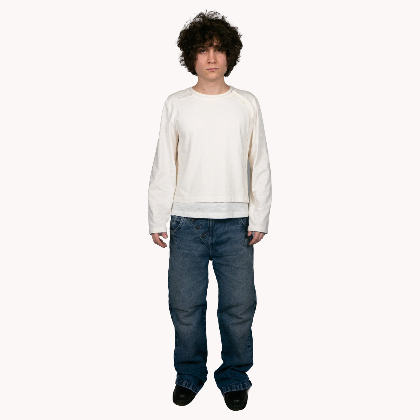 Henley "Skin" Off-White