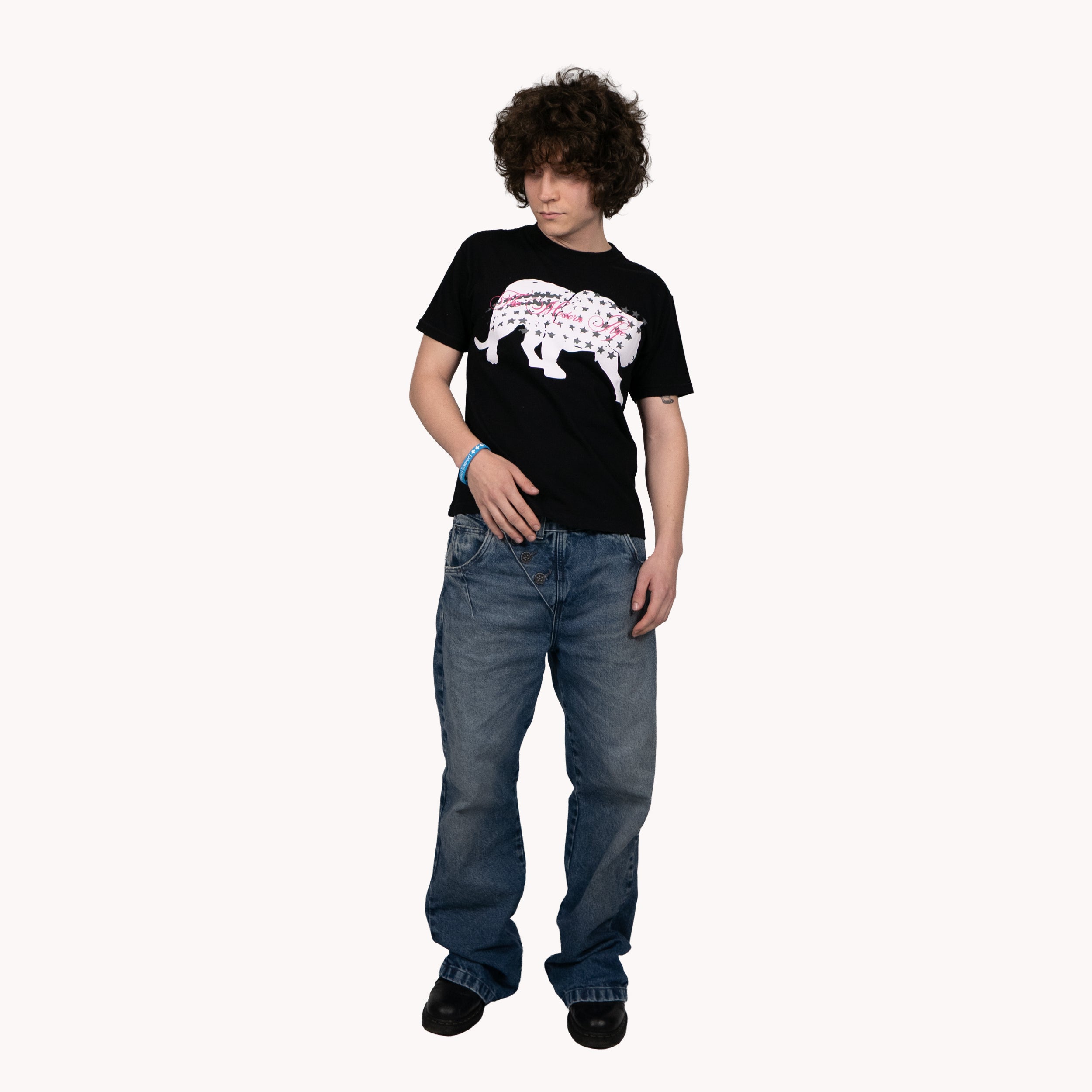Camiseta "Puma" Preta