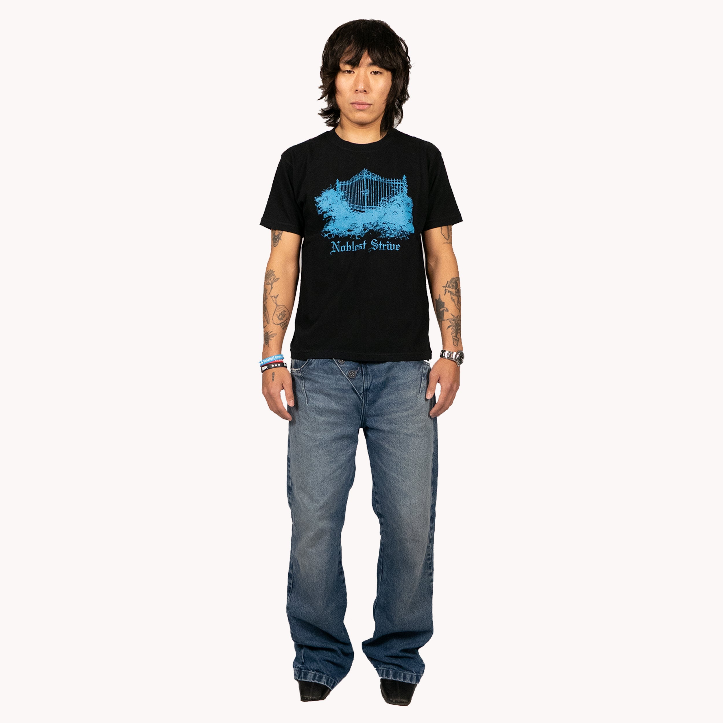 Camiseta "Heaven" Preta