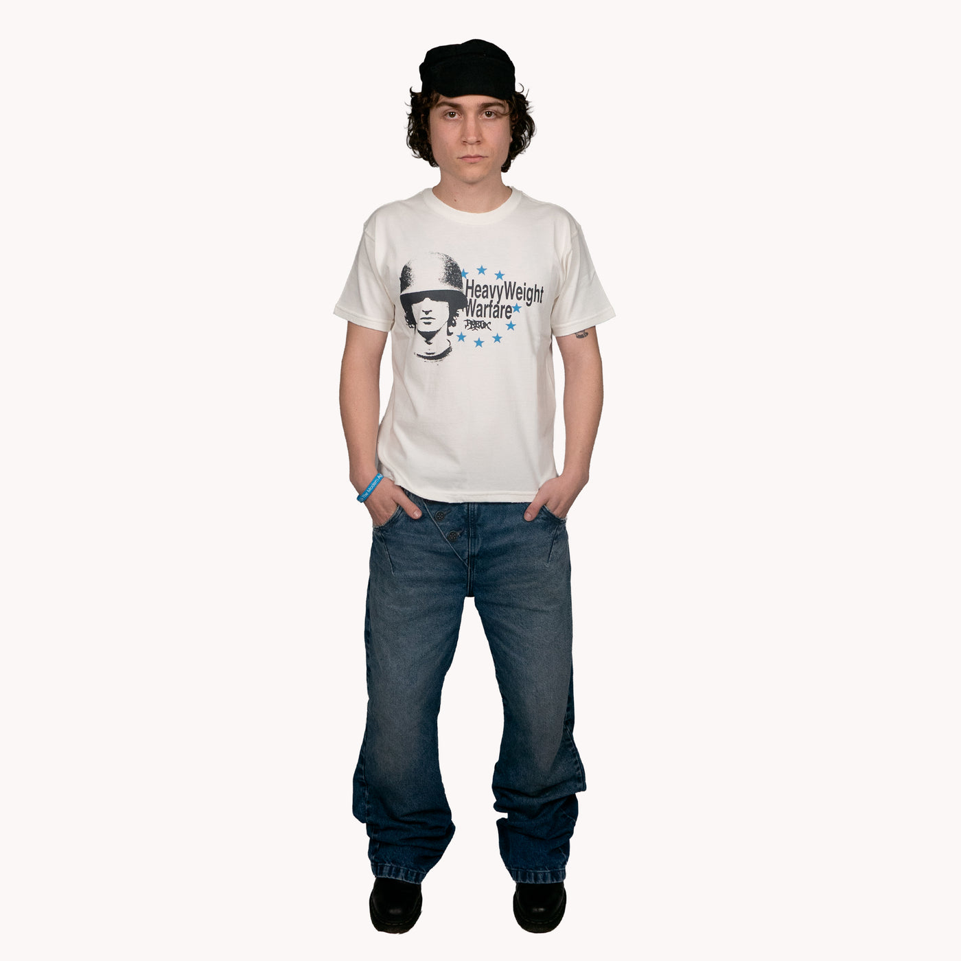 Camiseta "Soldier" Branca