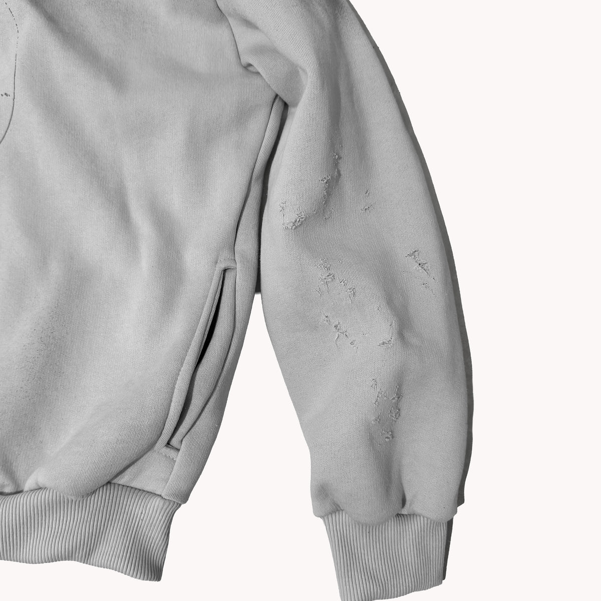 Hoodie "Trashed" Smoke